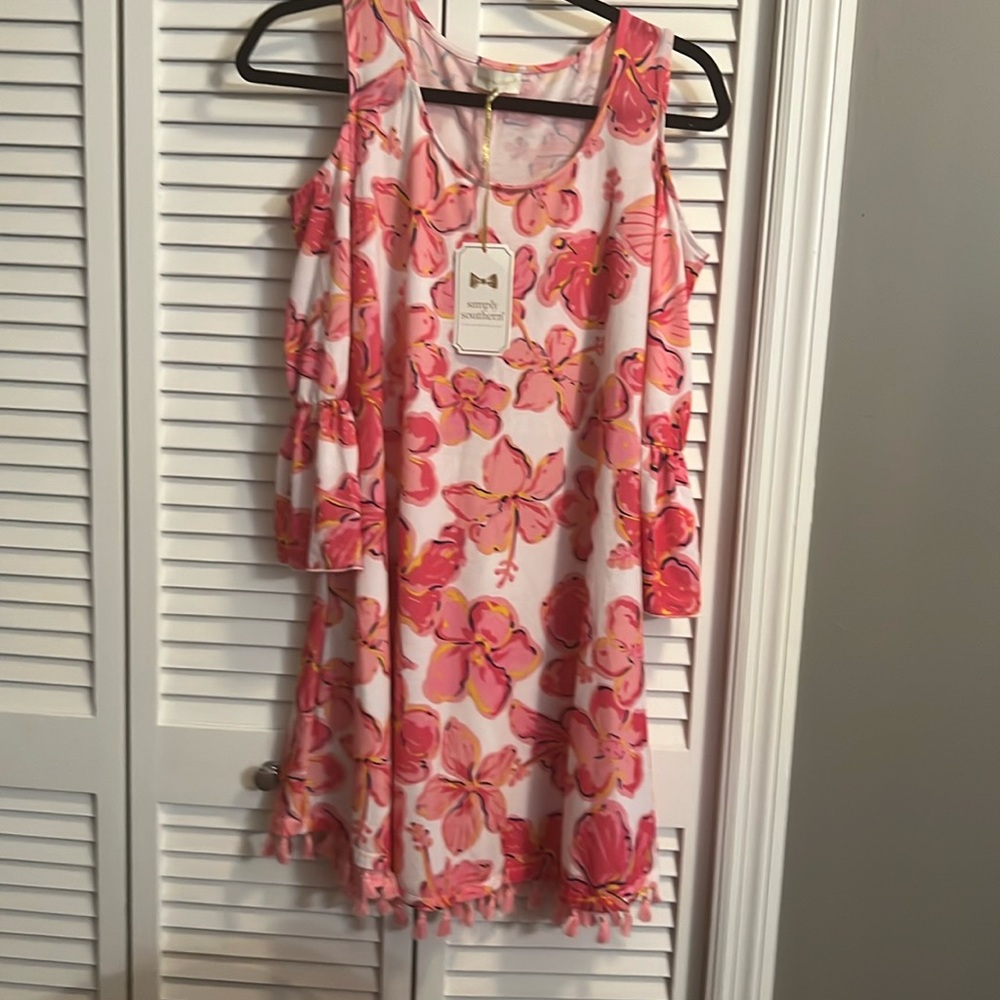 Midi Dress with tassles